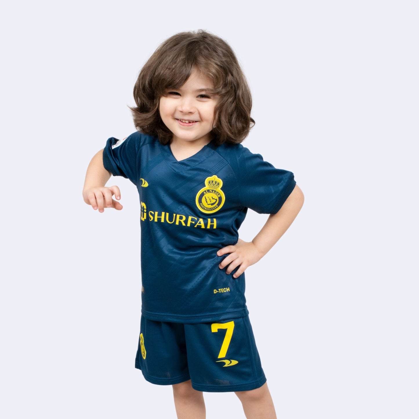 Al Nassr Saudi Club 22/23 Kids Away Kit