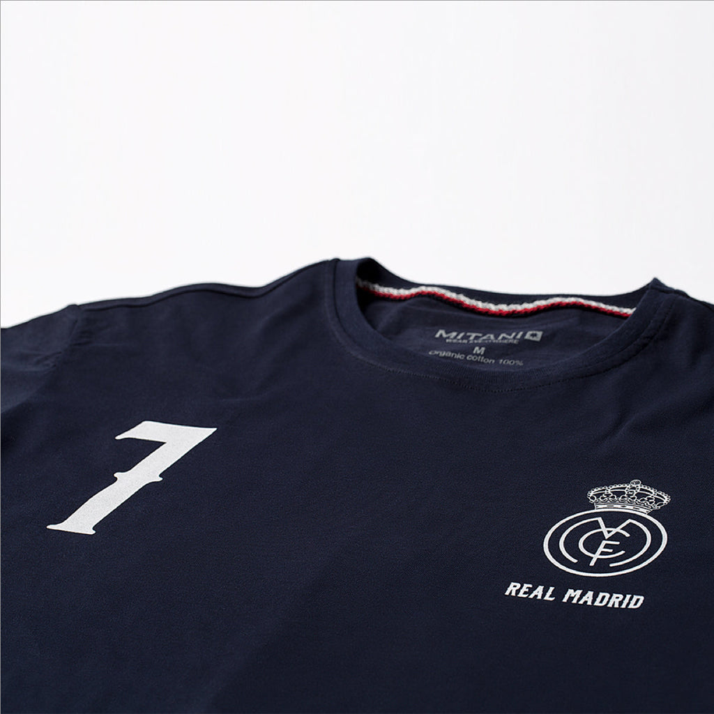 Real Madrid T-Shirt Short Sleeve - Navy - Mitani Store
