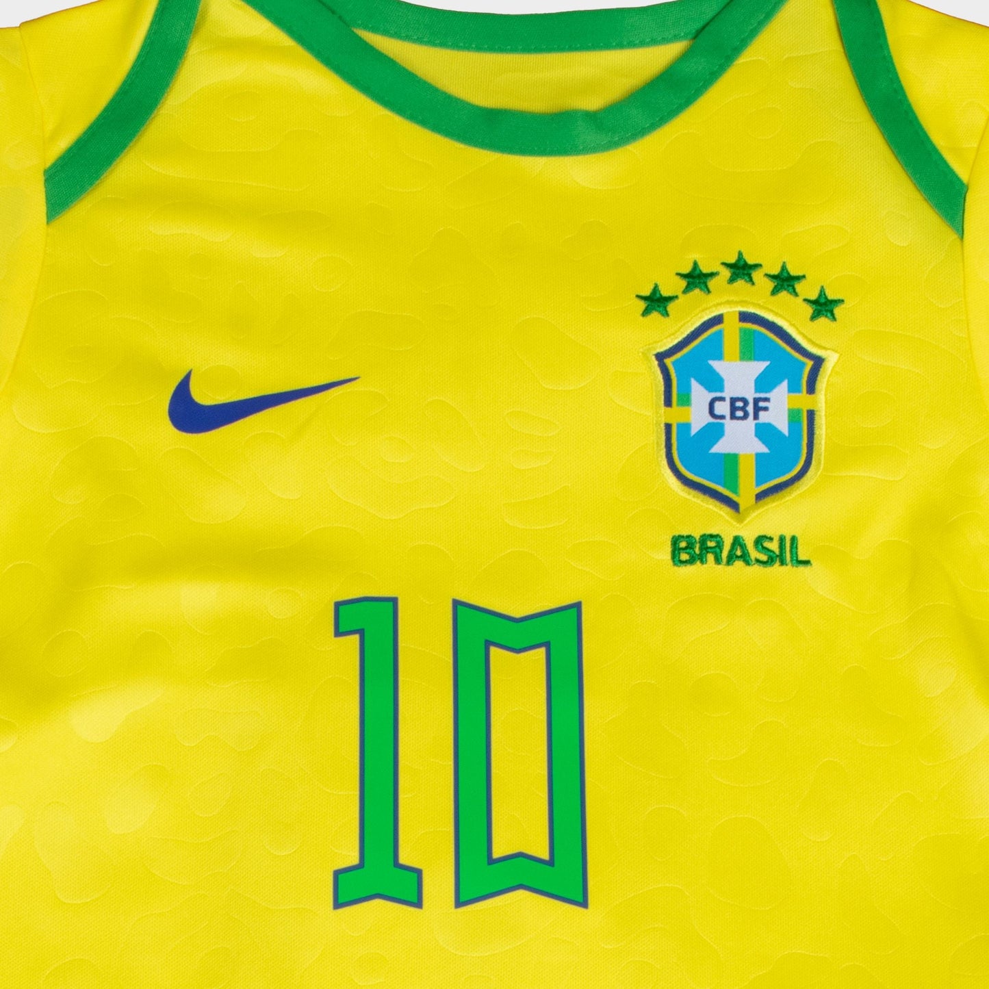 Neymar 10 Brazil Bodysuit For Baby