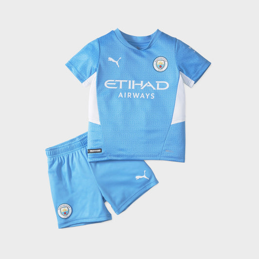 Manchester City 21/22 Kids Home Kit
